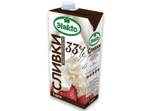 сливки элакто